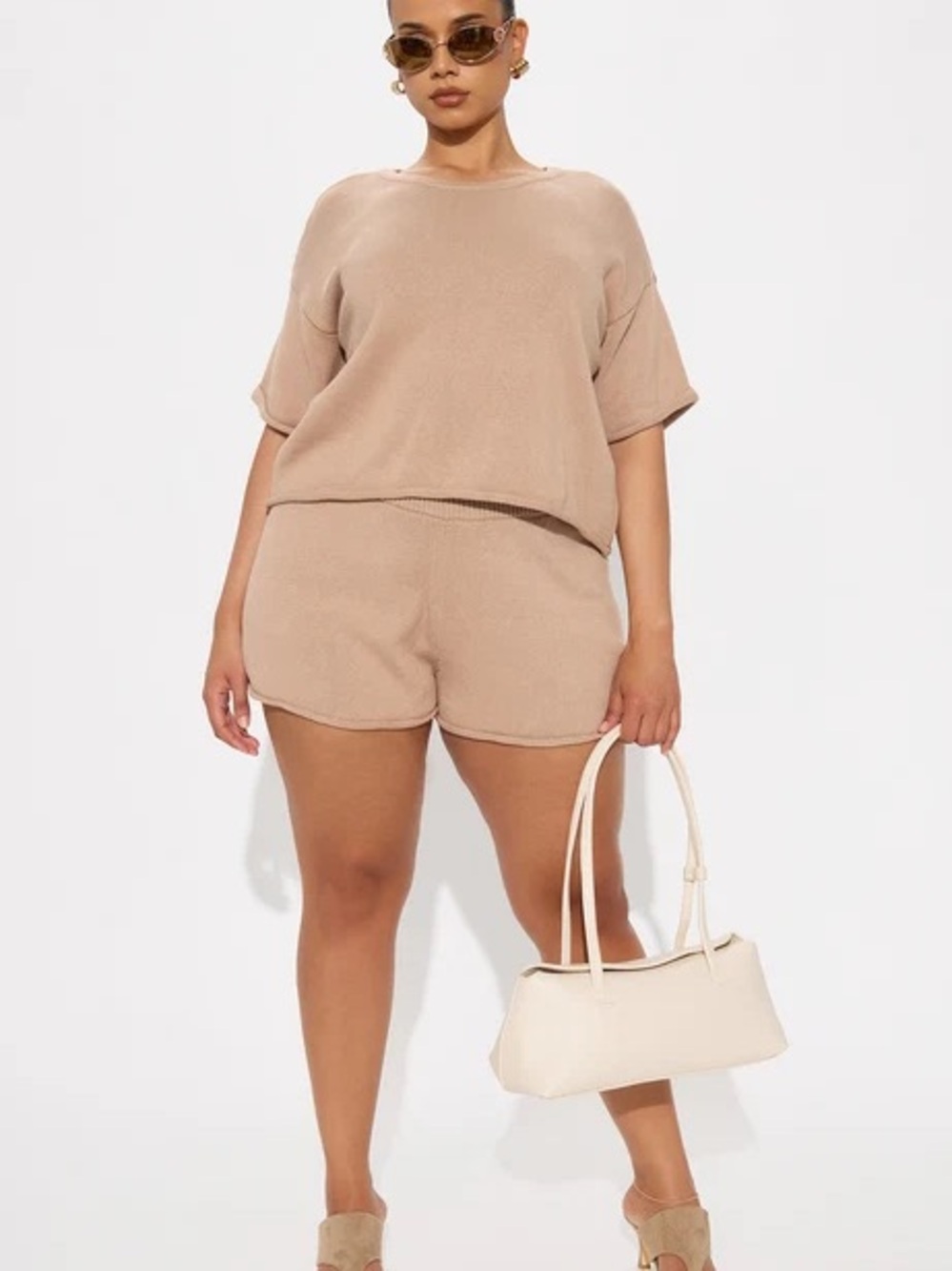 Fashion Nova Alicia's Iconic Look Sweater Short Set